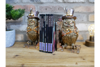 Steampunk Owl Bookends