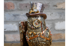 Steampunk Owl Bookends