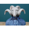Goat Bust
