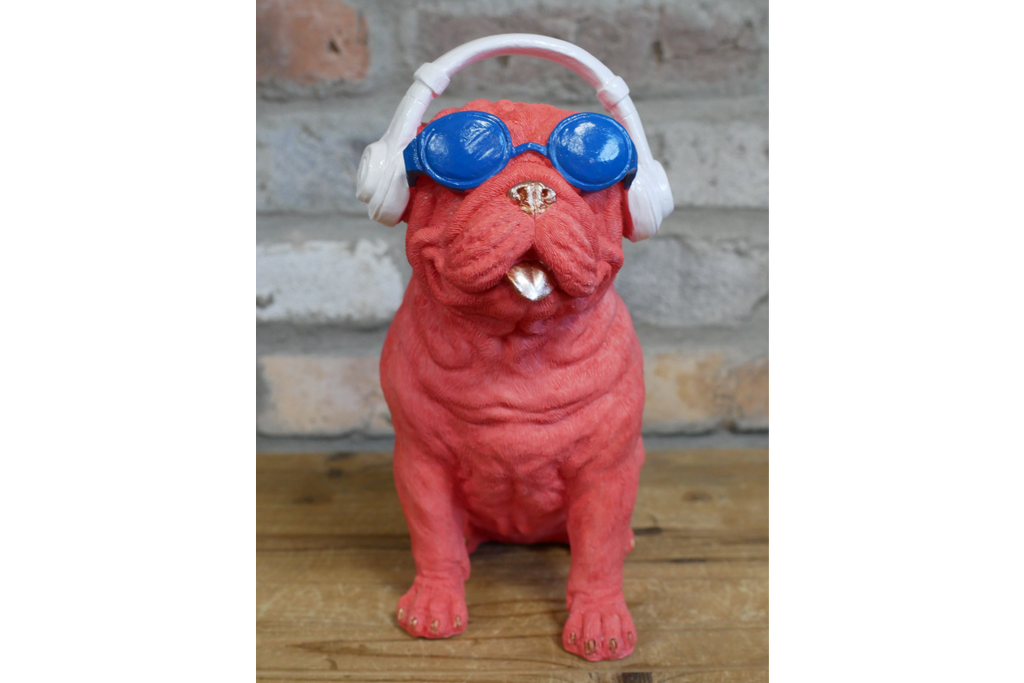 Dog With Headphones