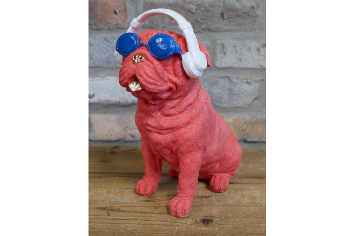 Dog With Headphones