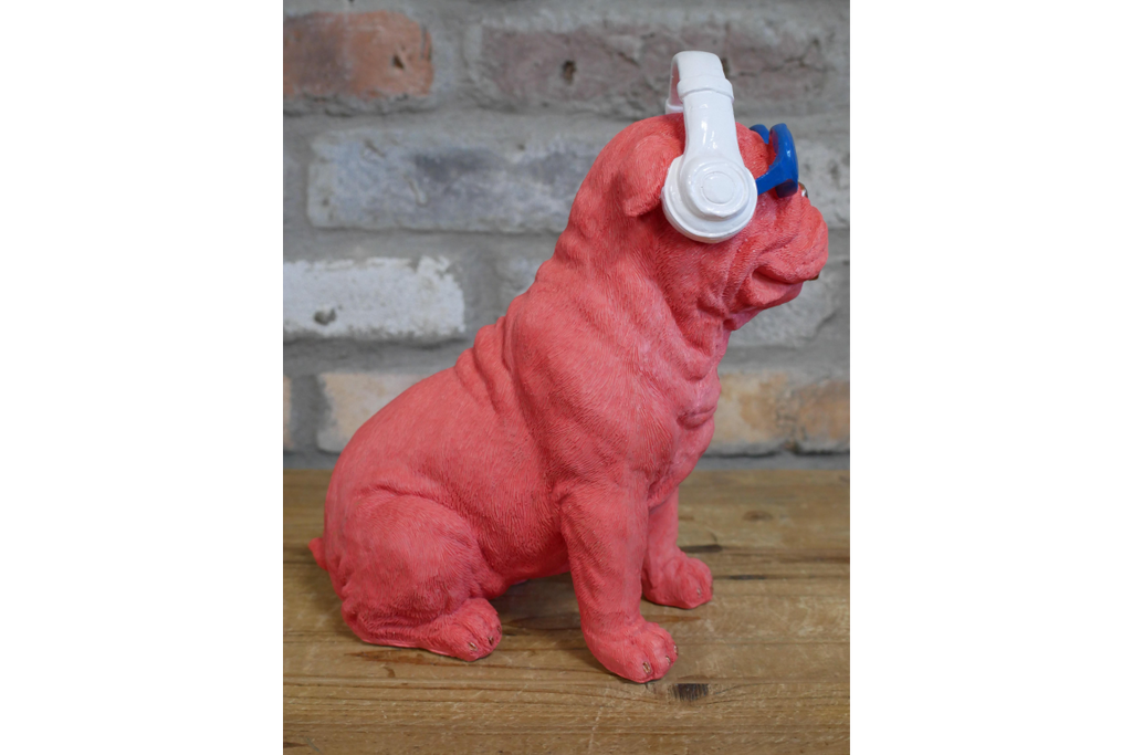 Dog With Headphones