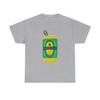 Rad Dad Beer Can Printed T-Shirt 100% Cotton Novelty Dad Tee Birthday Father's Day Gift Sport Grey
