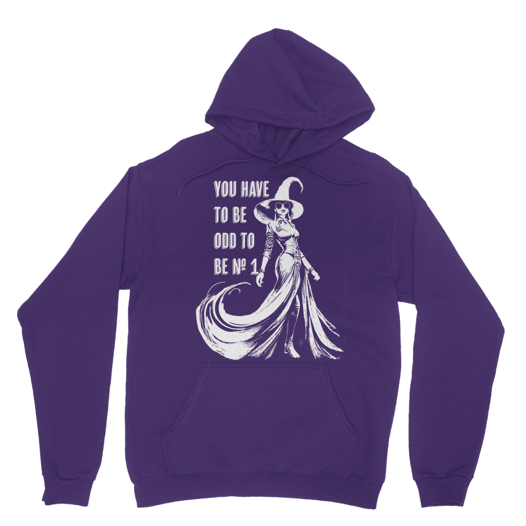You Have to be Odd to be No. 1 Classic Hoodie Purple