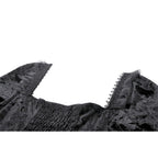 Dark in Love Seraphina Velvet Lace Goth Dress