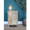 Carved Bedside Cabinet
