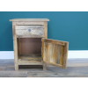 Carved Bedside Cabinet
