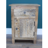 Carved Bedside Cabinet
