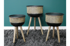 Set Of Three Plant Stands
