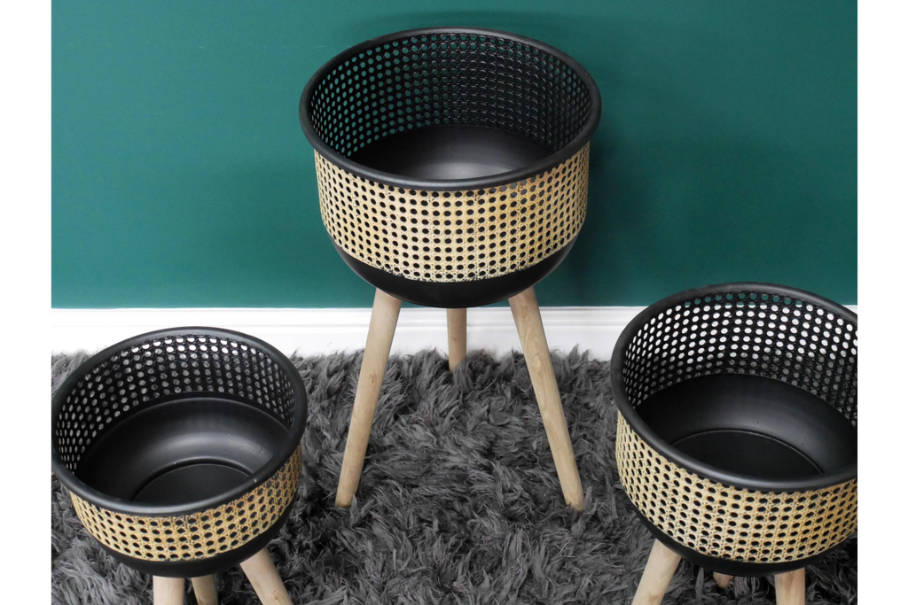 Set Of Three Plant Stands