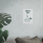 Coffee Diva Fine Art Poster Print 8" x 12" (Vertical) Matte