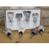 Set Of Four Dog Bottle Stoppers