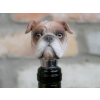 Set Of Four Dog Bottle Stoppers