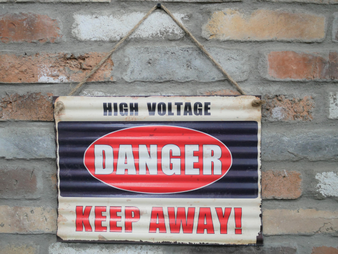 Sign (High Voltage)