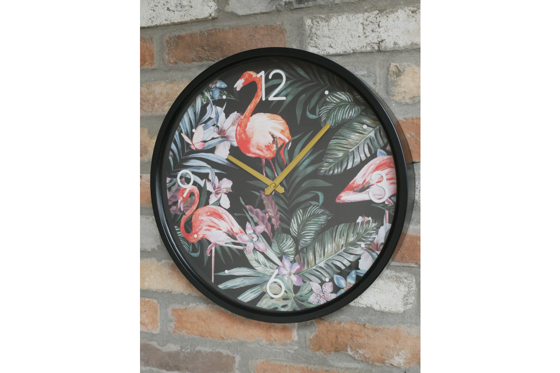 Flamingo Clock