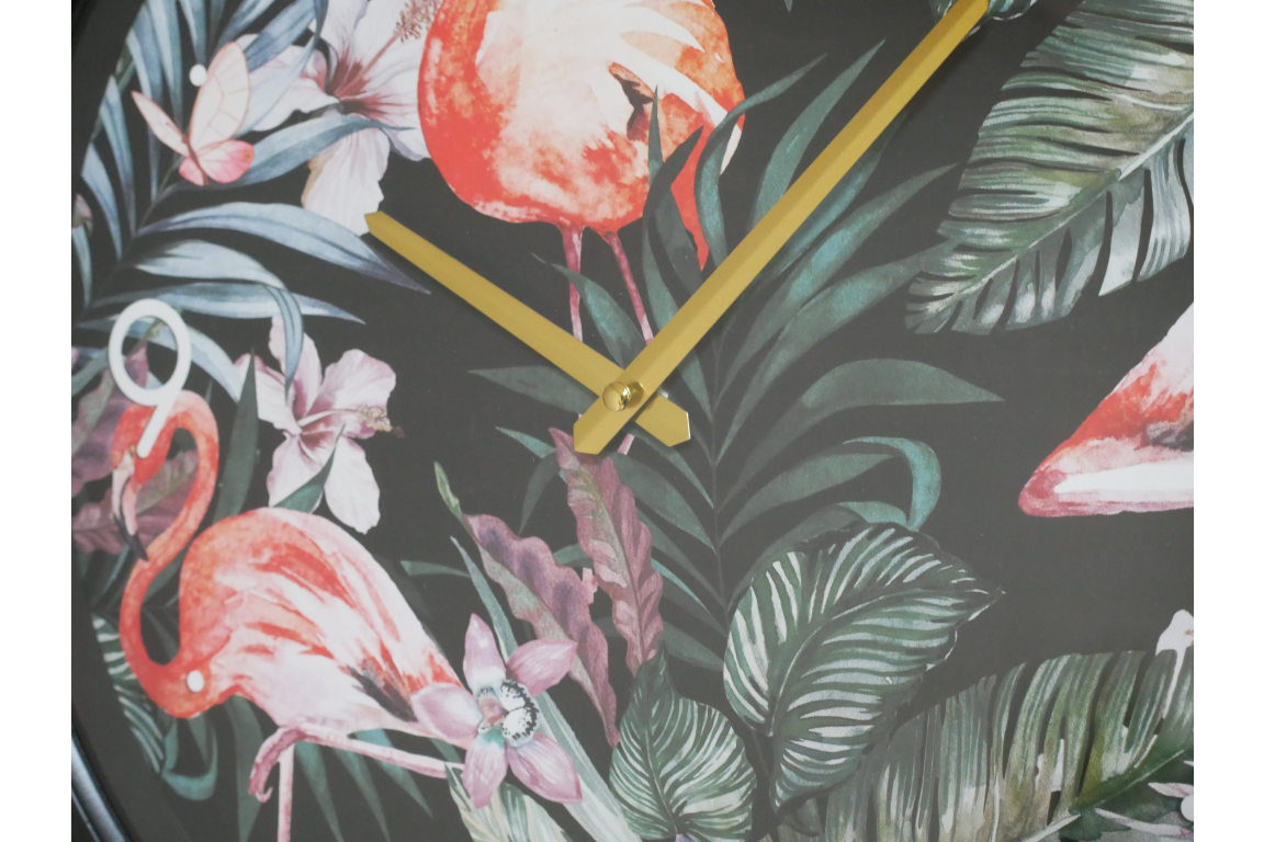 Flamingo Clock