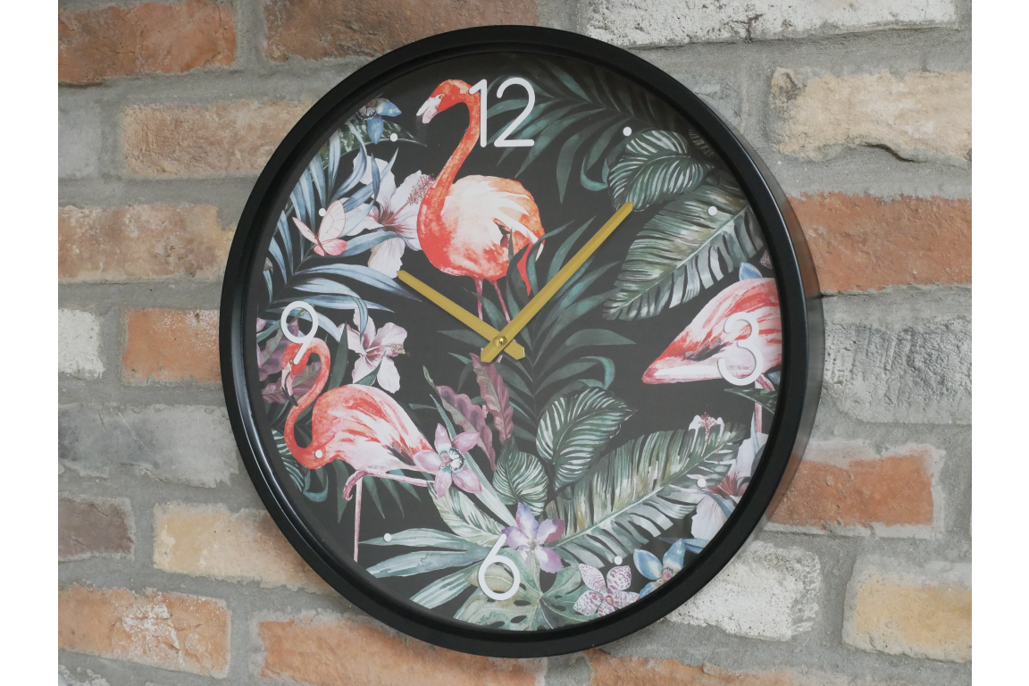 Flamingo Clock