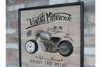 Motorbikes Clock