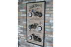 Motorbikes Clock