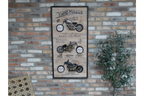 Motorbikes Clock