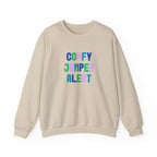 Comfy Jumper Alert Printed Crewneck Sweatshirt Pullover Retro Mum Sister Gift Sand