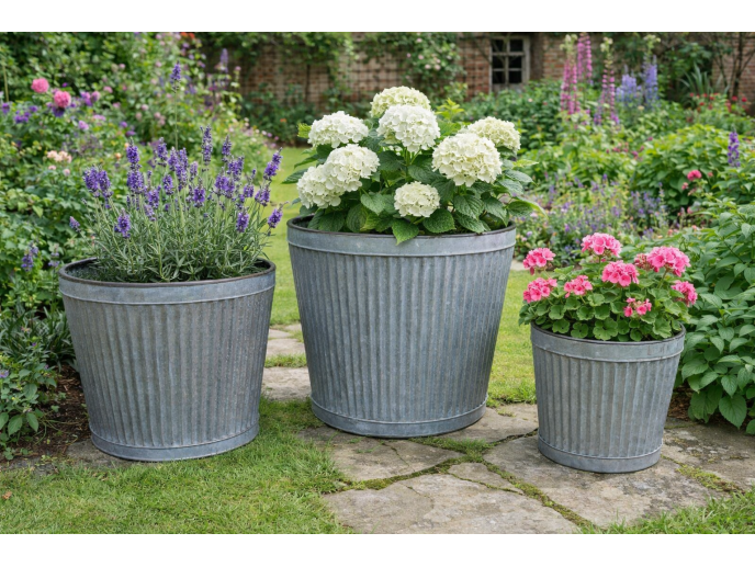 Set Of 3 Tubs