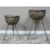 Set Of Two Plant Stands