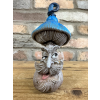Set Of Four Mushroom People