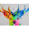 Stag Canvas Wall Art - Small