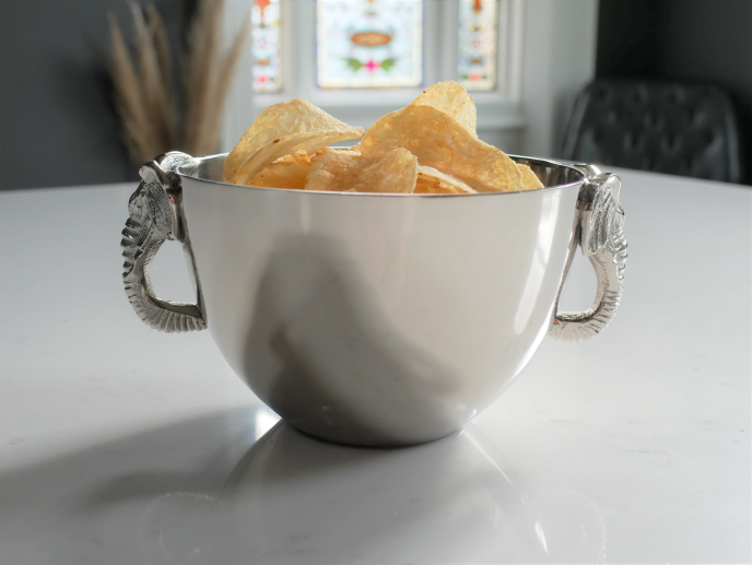 Aluminum Elephant Head Bowl