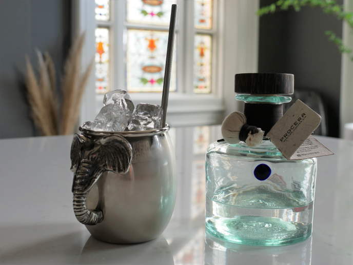 Aluminum Elephant Mule Mug