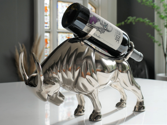 Aluminum Bull Bottle Holder