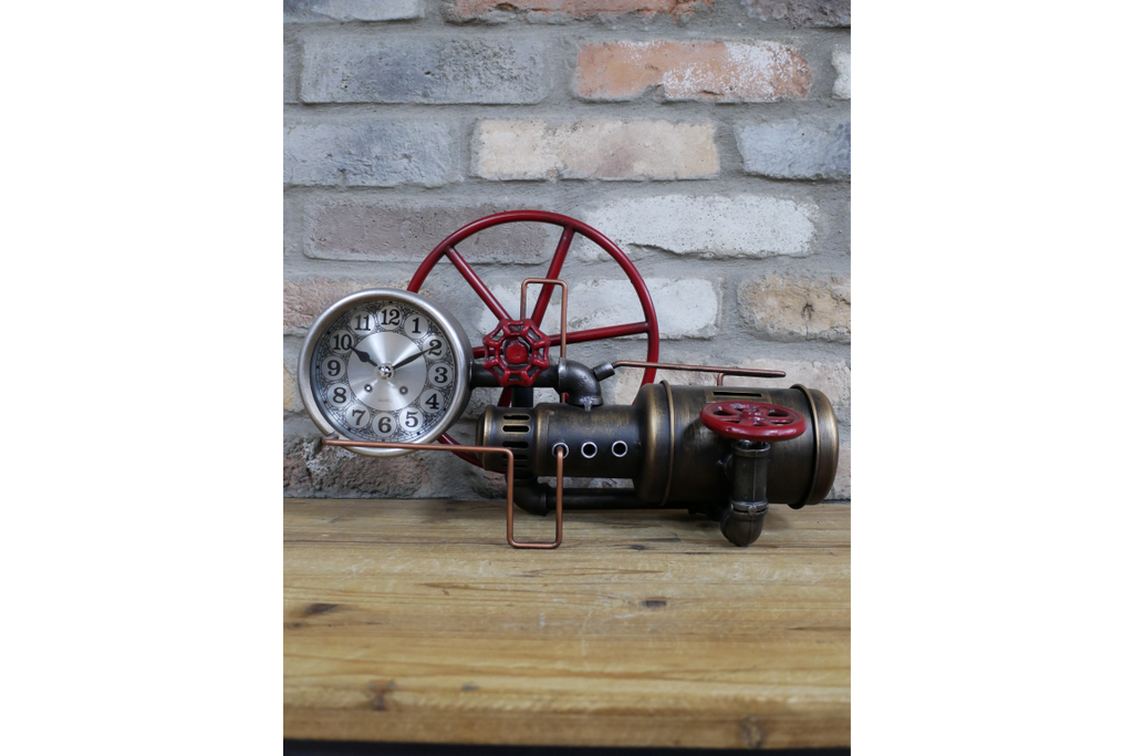 Pipe Clock / Coin Bank