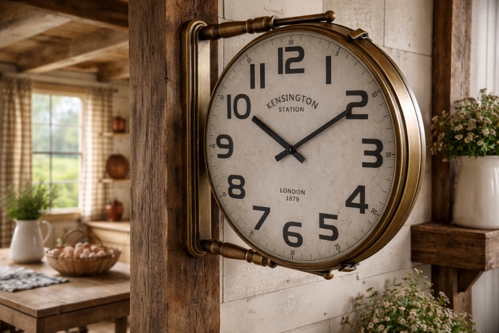 Double Sided Clock