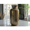 Aluminium Vase - Small (Gold)