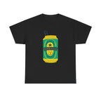Rad Dad Beer Can Printed T-Shirt 100% Cotton Novelty Dad Tee Birthday Father's Day Gift Black