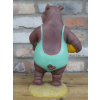 Hippo With Volleyball