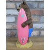 Bear With Surfboard