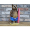 Bear With Surfboard
