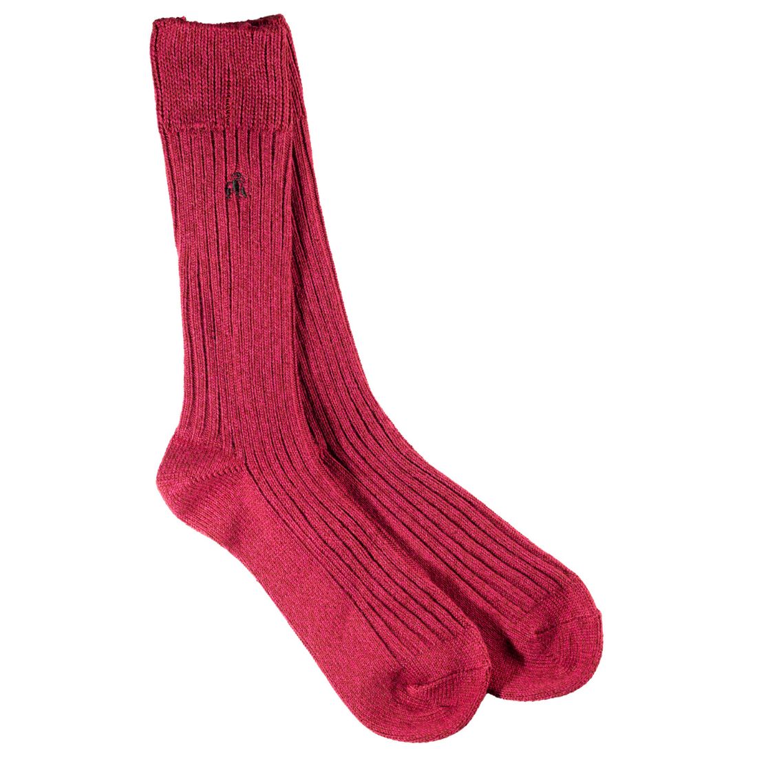Burgundy Bamboo Boot Socks UK 12-15 (US 13-15.5 EU 47-50)