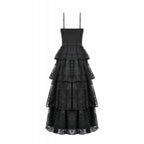 Dark in Love Gothic Satin Lace Dress