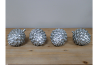 Set Of 4 Pinecones