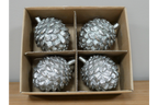 Set Of 4 Pinecones