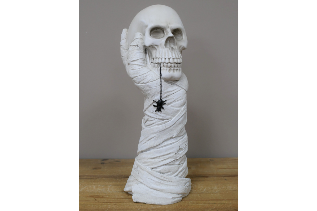 Hand Holding Skull