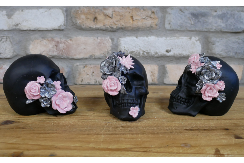 Set Of 3 Skulls