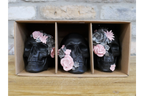 Set Of 3 Skulls
