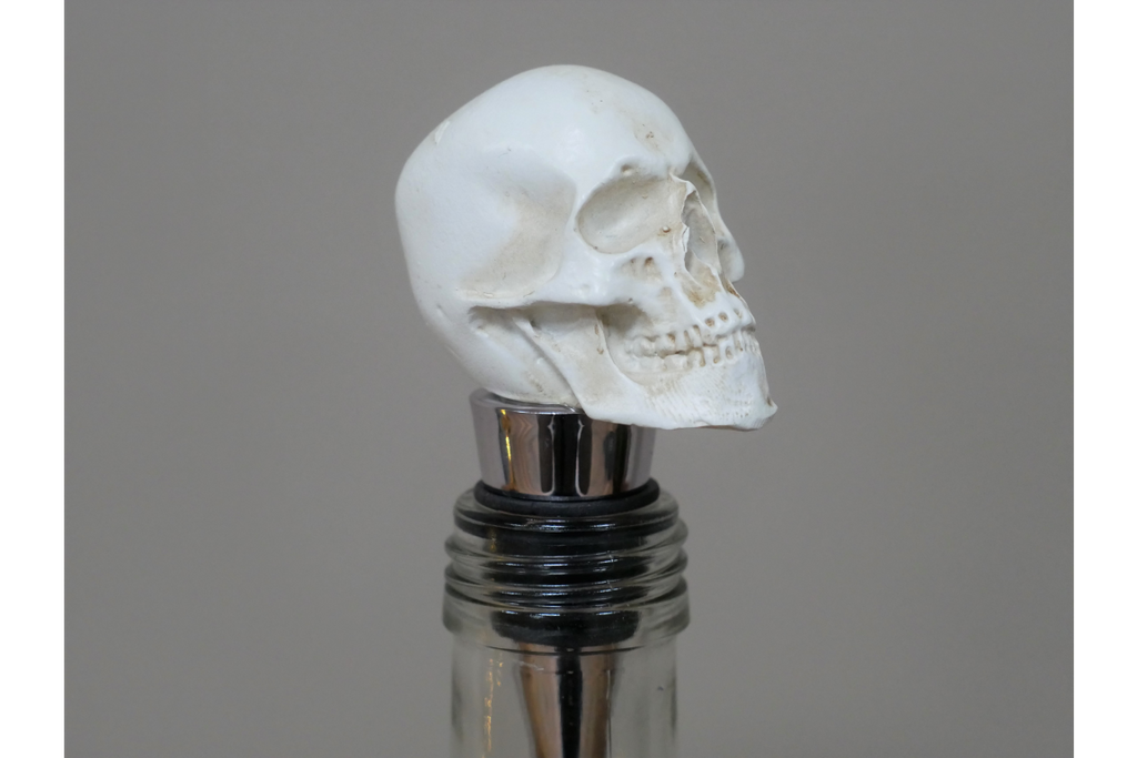 Skull Wine Stopper