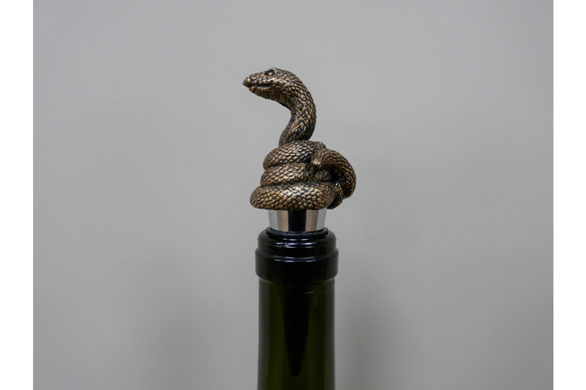 Snake Bottle Stopper