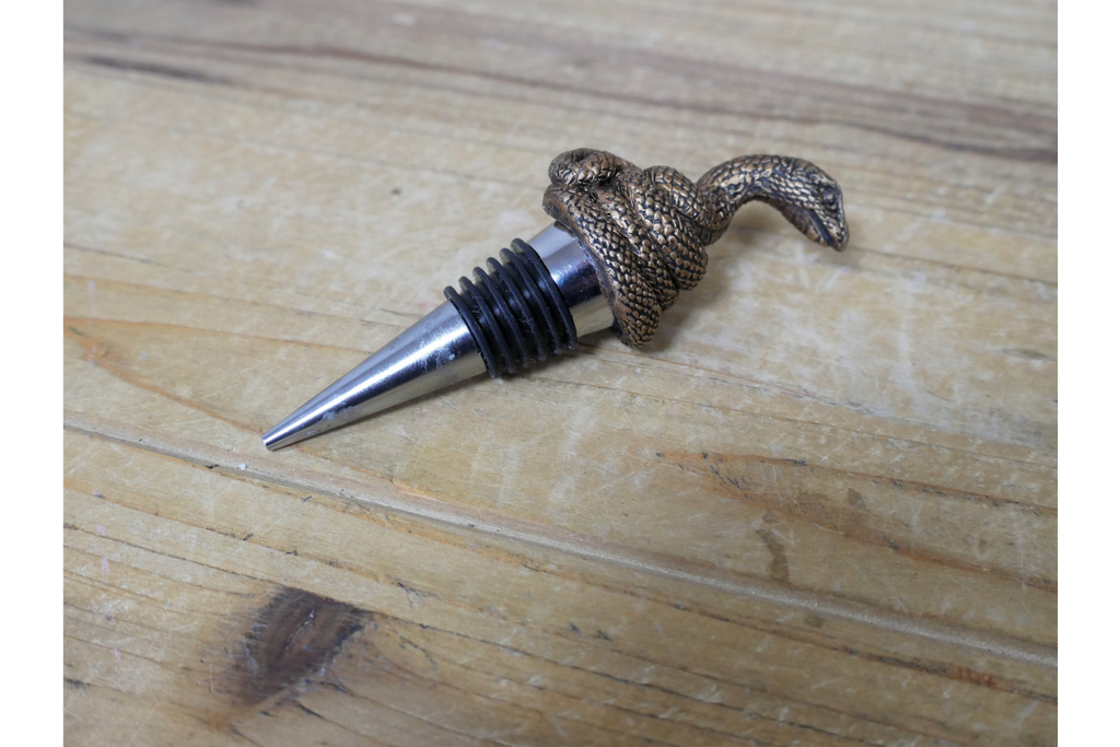 Snake Bottle Stopper