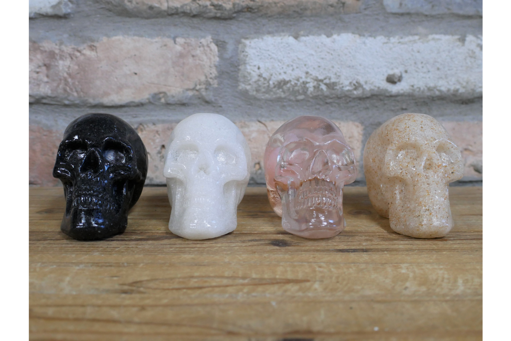 Set Of 4 Skulls